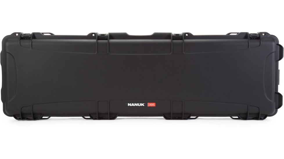 Nanuk 995 Rifle Protective Hard Case, w/ 3-Part Foam Insert, Black, 995S-011BK-0A0