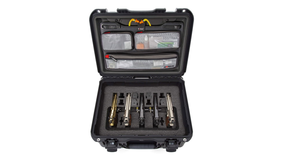 Nanuk Case 933 w/Lid Org, Black, Large, 933S-070BK-0A0-21021
