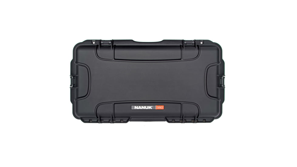 Nanuk Case 980 Standard, Black, Medium, 980S-000BK-0A0