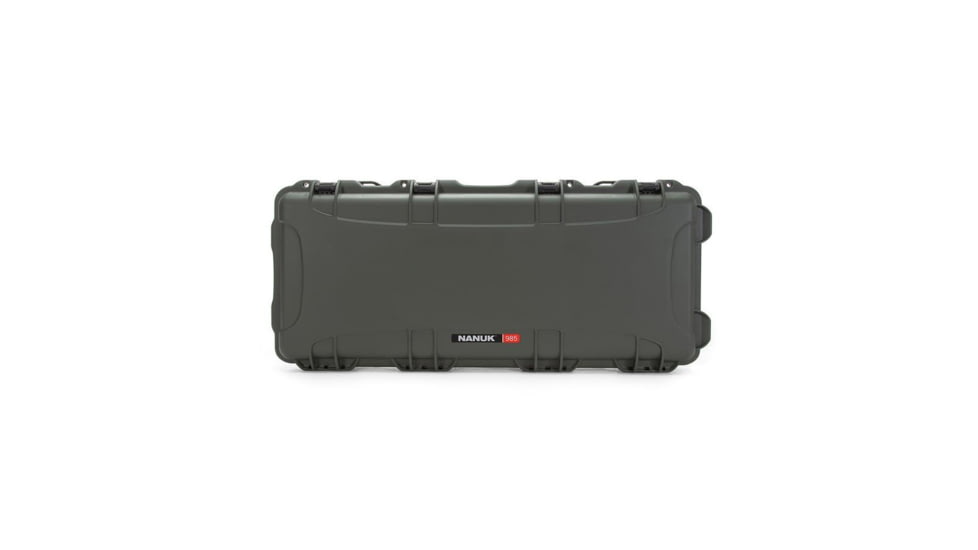 Nanuk Case 985 w/foam Take down, Olive, Long, 985S-081OL-0A0-18332