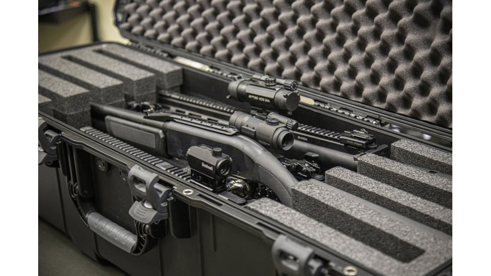 Nanuk Case 988 Standard w/Foam For 4Up Rifle Case, Black, Large, 988S-080BK-0A0-C0768