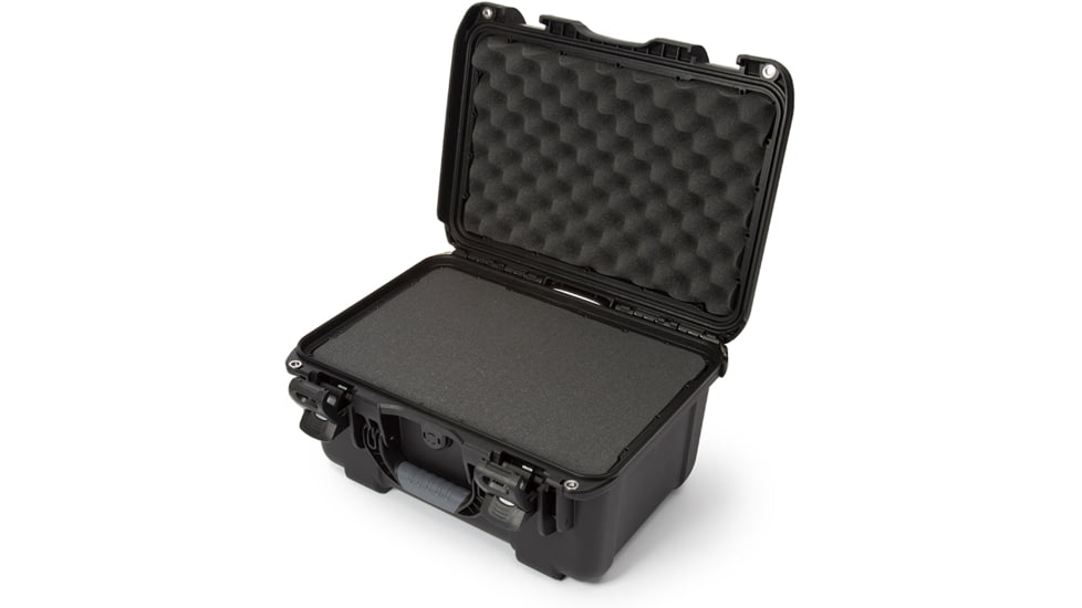 Nanuk Case w/foam, Black, Medium, 918S-010BK-0A0