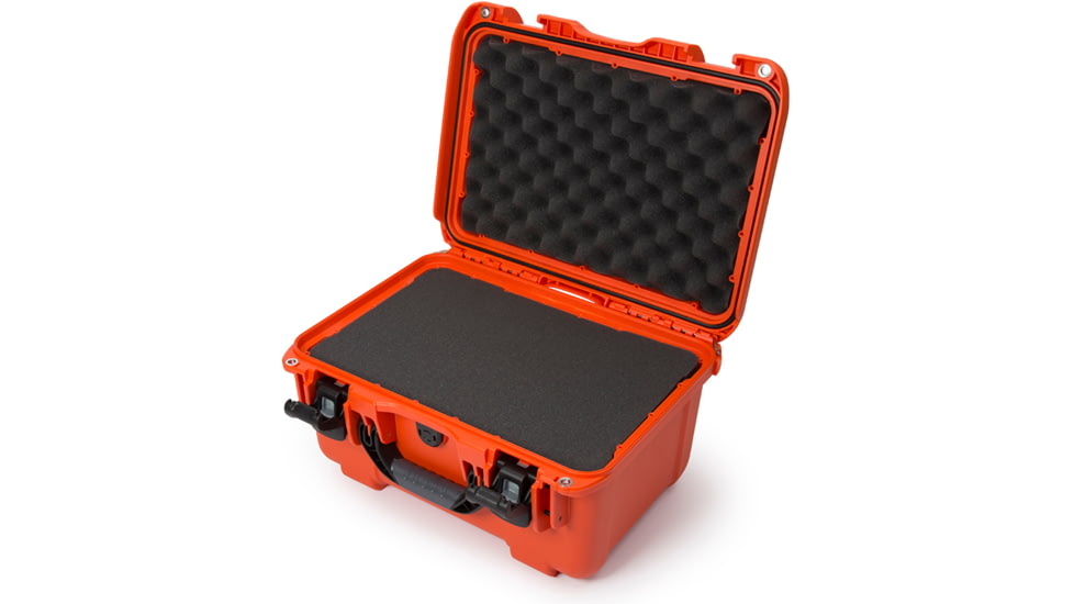 Nanuk Case w/foam, Orange, Medium, 918S-010OR-0A0