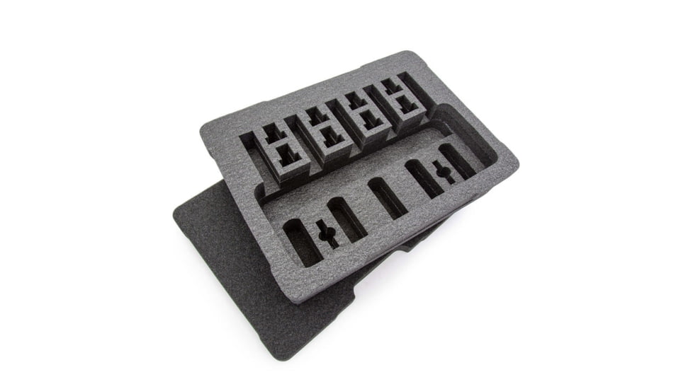 Nanuk Customized Foam Insert 933 For 5Up, Grey, Large, 1-933-21021