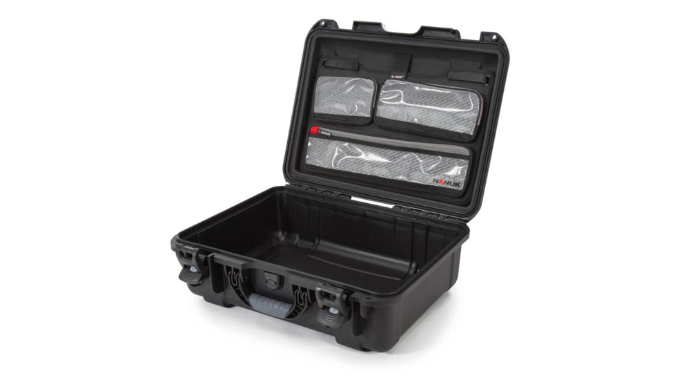 Nanuk 933 Lid Organizer, Black, Large, 50-93001-K