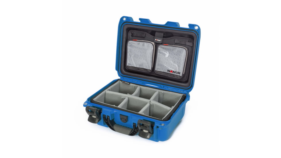 Nanuk 915 Pro Photo Camera Case Kit w/Lid Organizer / Padded Divider