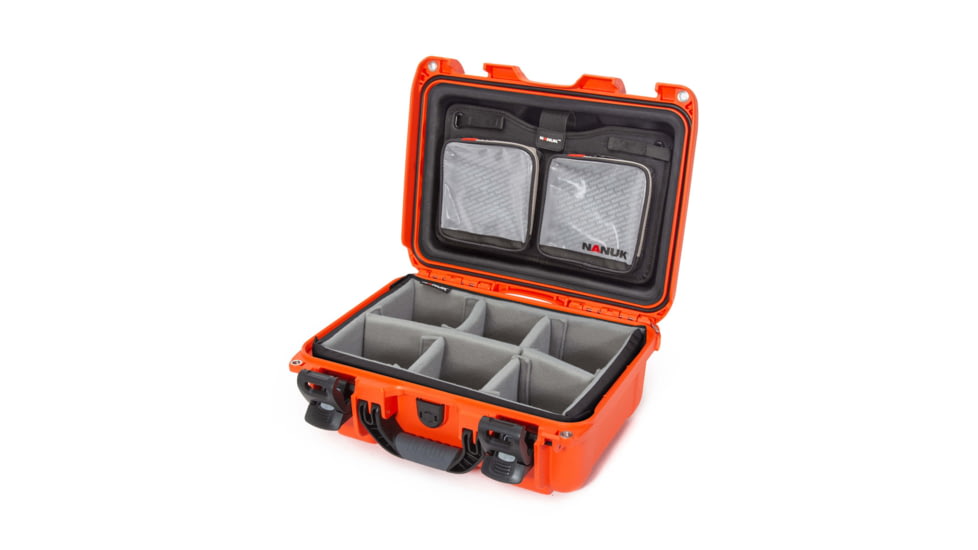 Nanuk 915 Pro Photo Camera Case Kit w/Lid Organizer / Padded Divider