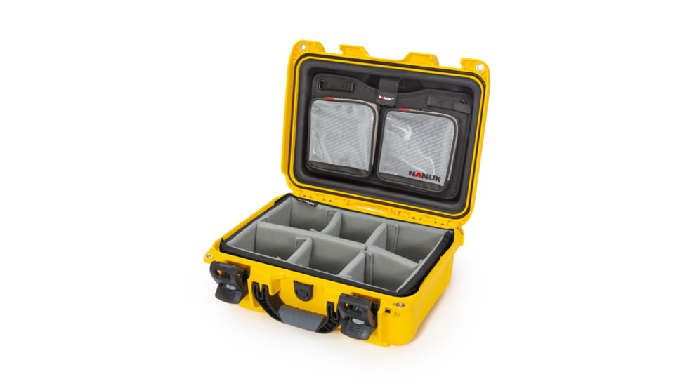 Nanuk 915 Pro Photo Camera Case Kit w/Lid Organizer / Padded Divider