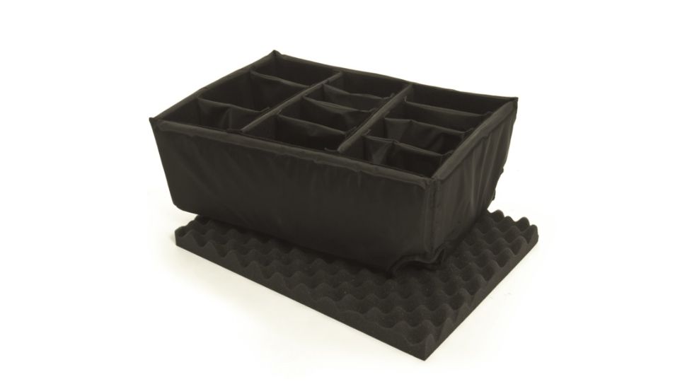 Nanuk Padded Divider w/ Egg Shell Foam Insert for 950 Nanuk Hard Case, Black, 60-95001-K