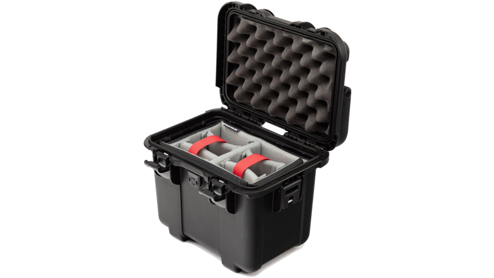 Nanuk T20 Top Loader Case with Padded Divider, Black, 11.19L, Small, T20S-020BK-0A0