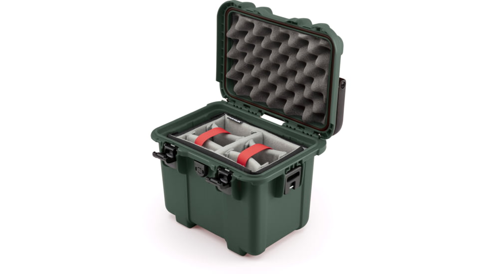 Nanuk T20 Top Loader Case with Padded Divider, Olive, 11.19L, Small, T20S-020OL-0A0