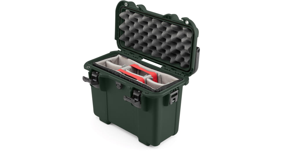 Nanuk T30 Top Loader Case with Padded Divider, Olive, 15.91L, Medium, T30S-020OL-0A0