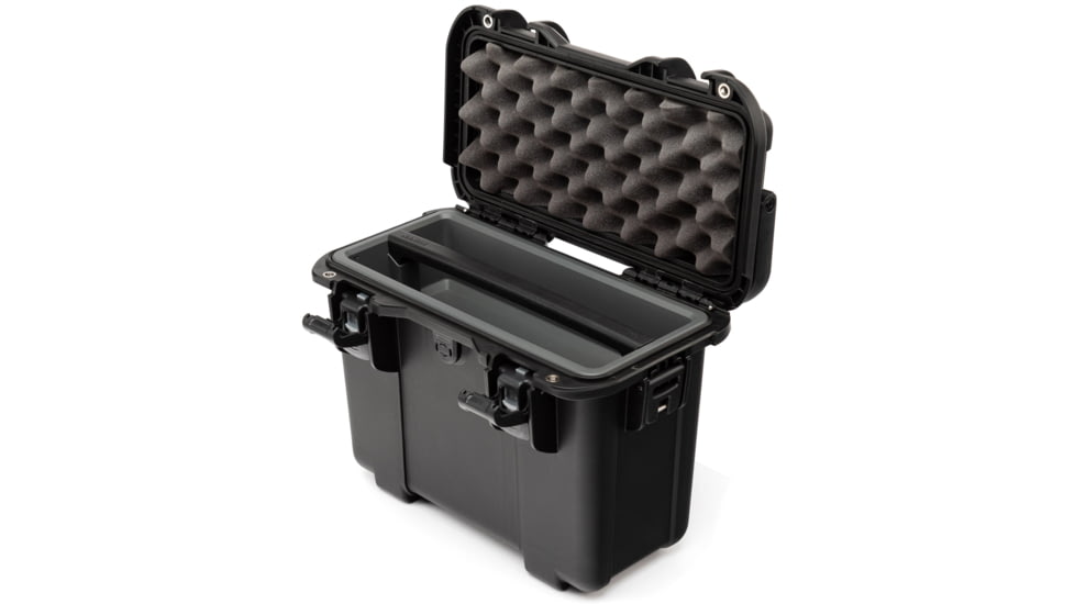 Nanuk T30 Top Loader Case with Tray &amp; Rigid Divider, Black, 15.91L, Medium, T30S-170BK-0A0