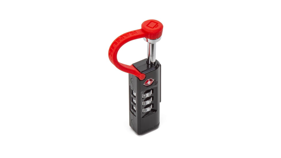 Nanuk TSA Accepted Luggage Lock, Black, Small, 30-90019