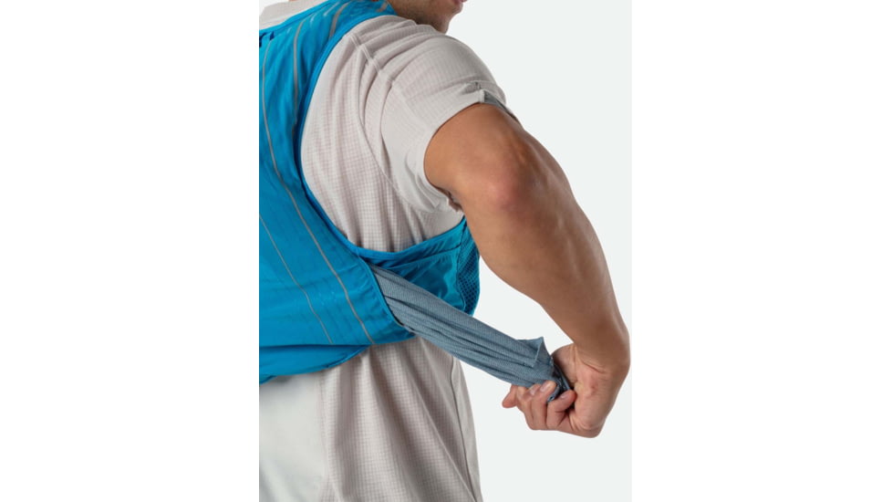 Nathan Pinnacle 12l Vest Blue/lime Sm NS40240-60017-S