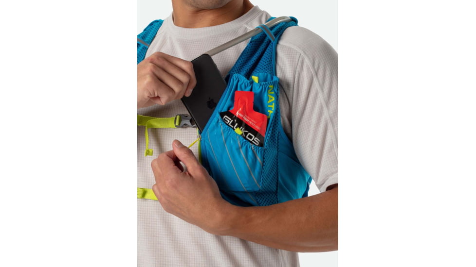 Nathan Pinnacle 12l Vest Blue/lime Sm NS40240-60017-S