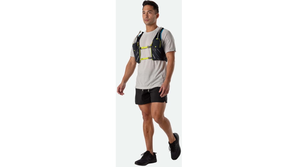 Nathan Pinnacle 4l Vest Black/lime Sm NS40260-00022-S
