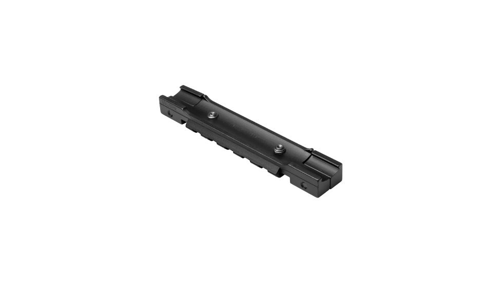 Ncstar 3/8in. Dovetail To Picatinny Rail Adapter Mount/Black/Short MAD3/8PS