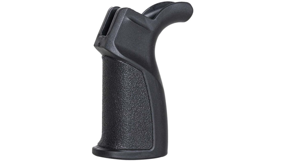 VISM Beavertail Grip w/Core Black Rubber for AR-Platform, Black, DLG-138