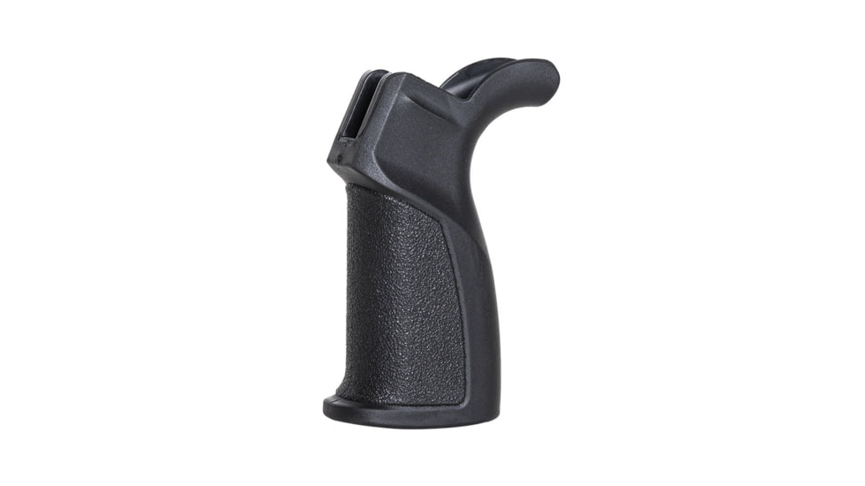 VISM Beavertail Grip w/Core Black Rubber for AR-Platform, Black, DLG-138