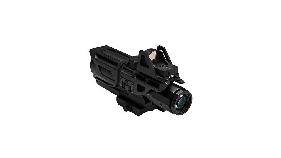 NcSTAR GEN3 Ultimate Sighting System USS 3-9X40mm P4 Sniper Rifle Scope w/ Red Micro Dot Optic,Black VSTP3940GDV3