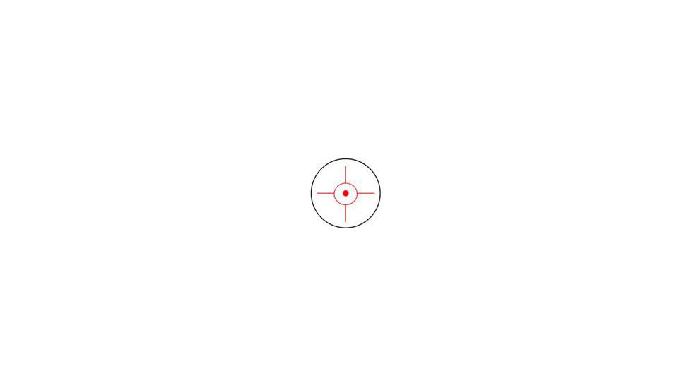 NcSTAR Red Dot Sight - Tactical Red Dot With 4 Different Reticles / Black D4B