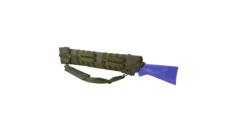 NcStar Tactical Shotgun Scabbard, Green CVSCB2917G