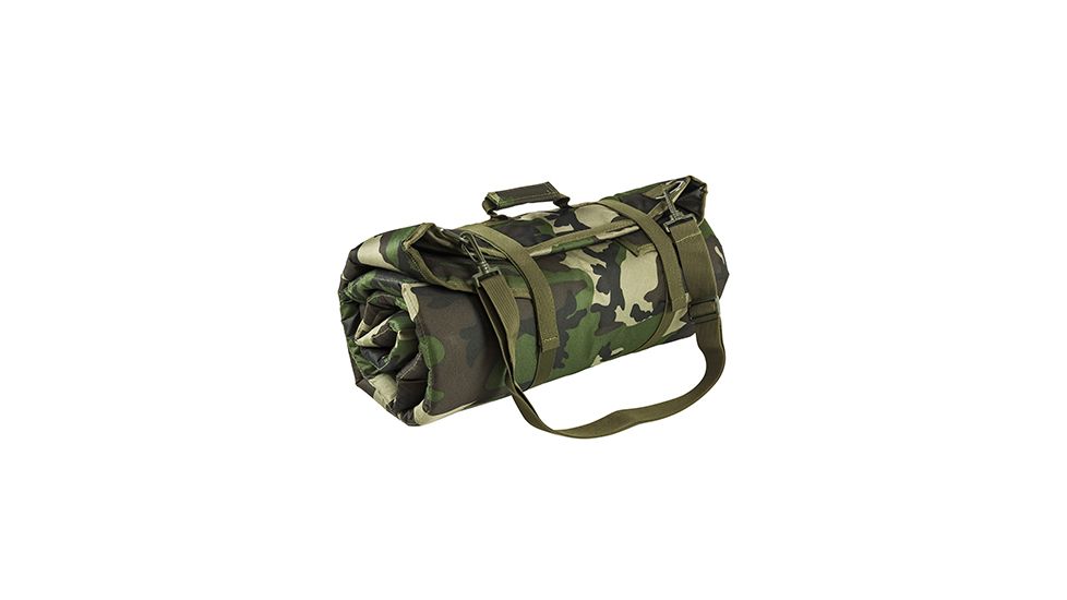 NcSTAR Vism Roll Up Shooting Mat, Woodland Camo CVSHMR2957WC