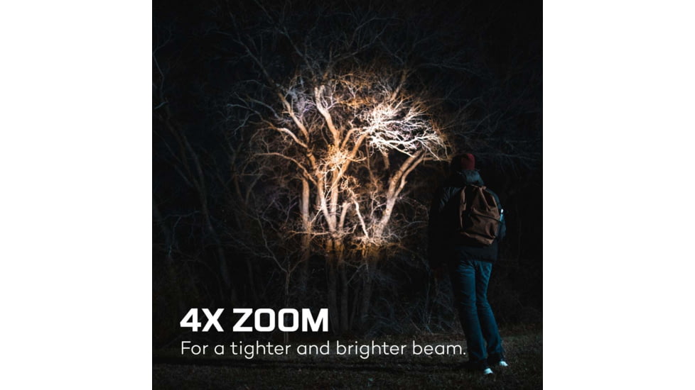 Nebo Newton Handheld Flashlight, 500 Lumens, Black, NEB-FLT-0014