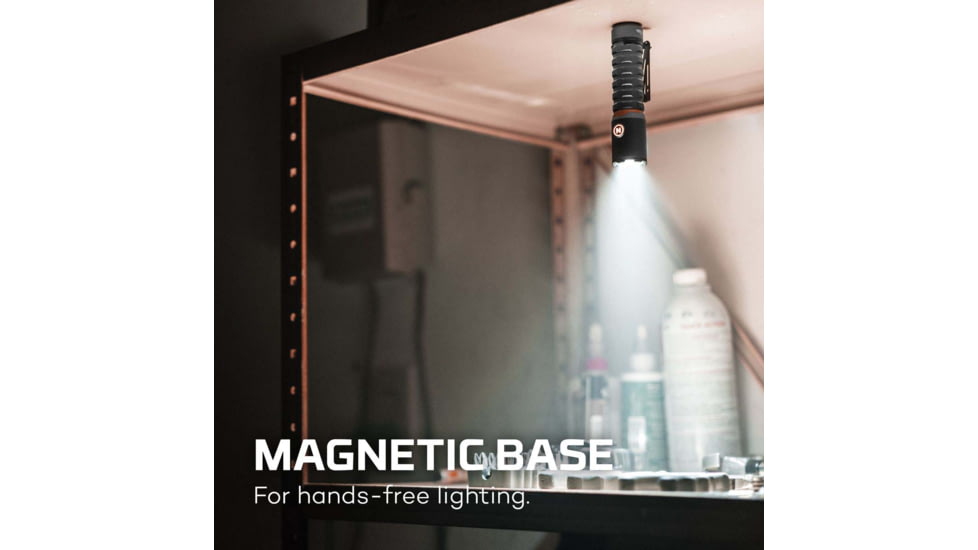 Nebo Torchy 2K Rechargeable EDC Pocket Light, 2000 Lumens, Black, NEB-FLT-1006