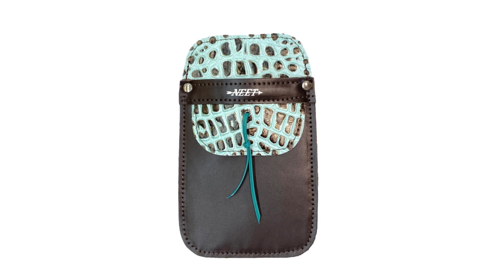 Neet Alligator Embossed Pocket Quiver, Turquoise, 6 Arrow, 5920