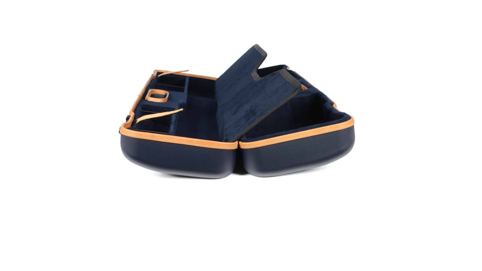 Negrini OU/SXS Deluxe Ultra-Compact Sporter Shotgun Case, Black/Grey, 16407LX/5643