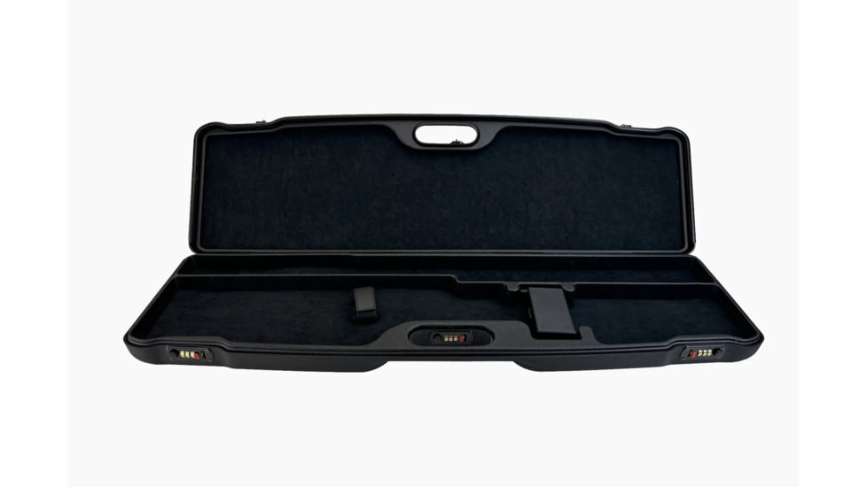 Negrini OU, SXS, Semi-Auto Universal Hybrid Double Wall Shotgun Case w/Chokes, 37in, Black, 1693i-UNI/6875