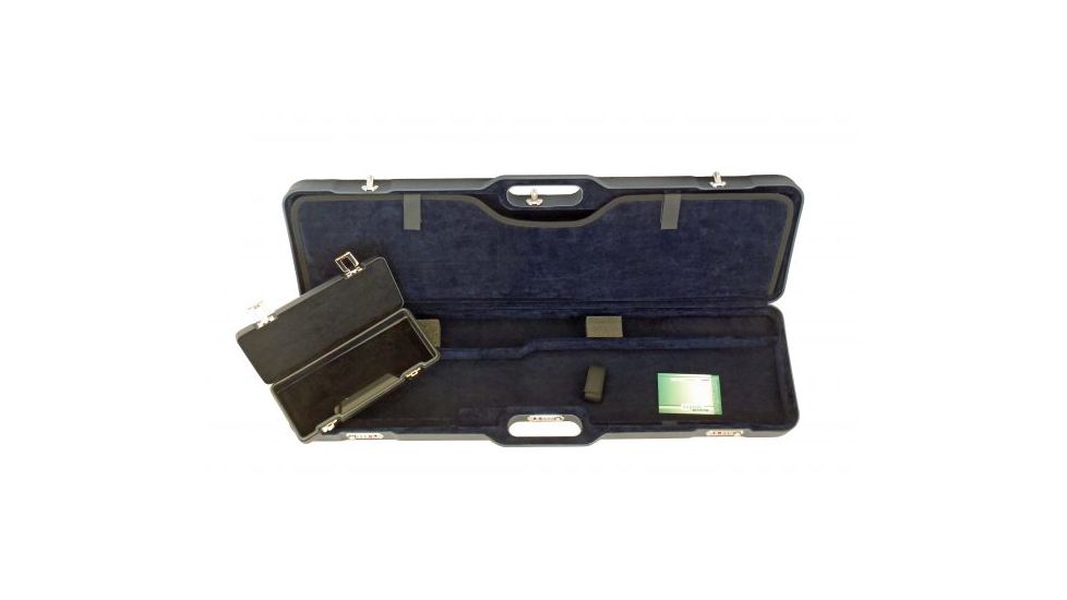 Negrini UNICASE Two Shotgun Travel Case, Navy/Navy, L37.75in x H10.6in x D4.9in 1677LR-UNI/5044