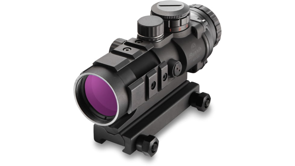 OpticsPlanet Exclusive Burris AR-332 3x32mm Prismatic Red Dot Sight, Ballistic CQ Reticle,  Black 300212