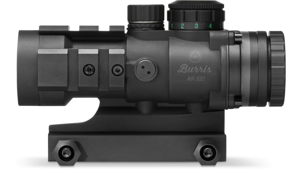 OpticsPlanet Exclusive Burris AR-332 3x32mm Prismatic Red Dot Sight, Ballistic CQ Reticle,  Black 300213