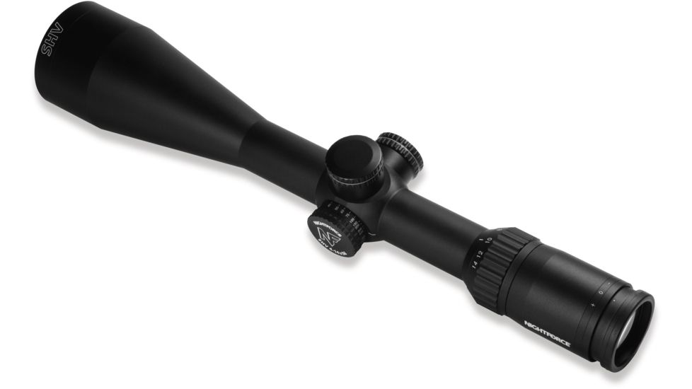NightForce SHV 4-14x56 .250 MOA 30mm Rifle Scope, Black, IHR Center Illumintation Only Reticle C521