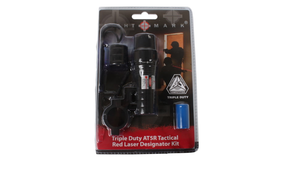 Sightmark Triple Duty AT5R Red Laser Sight, Offset Mount, Pressure Pad SM13033K
