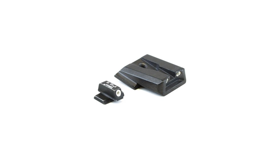 New, Trijicon Bright &amp; Tough SA37 Front &amp; Rear Night Sight, S&amp;W M&amp;P Series, Green Front &amp; Green Rear, SA37