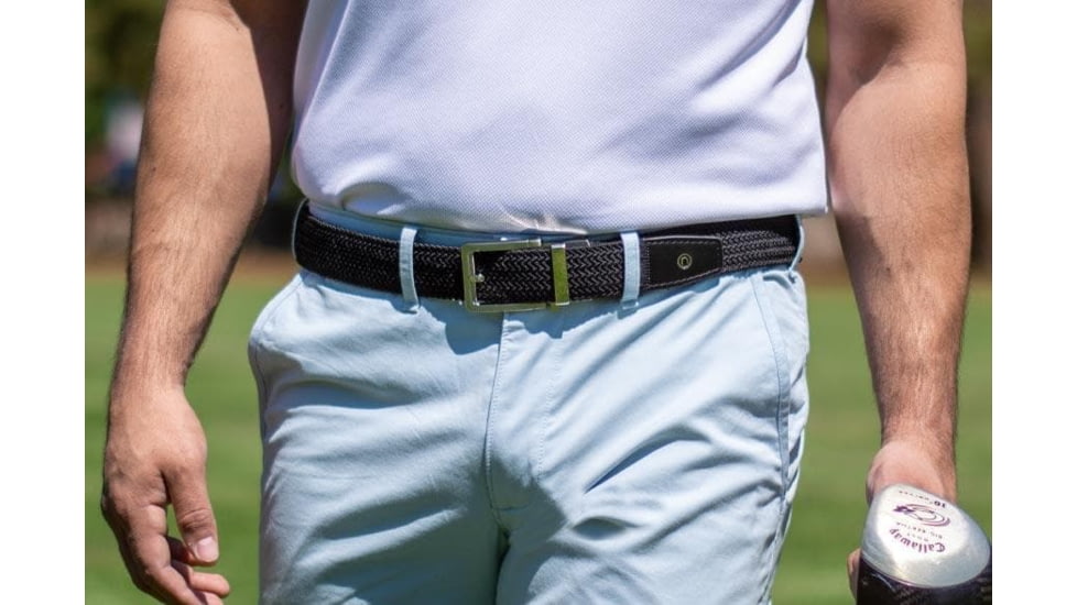 Nexbelt Braided 2.0 Dress Belt - Mens, Black, 1.375in, PCD8049