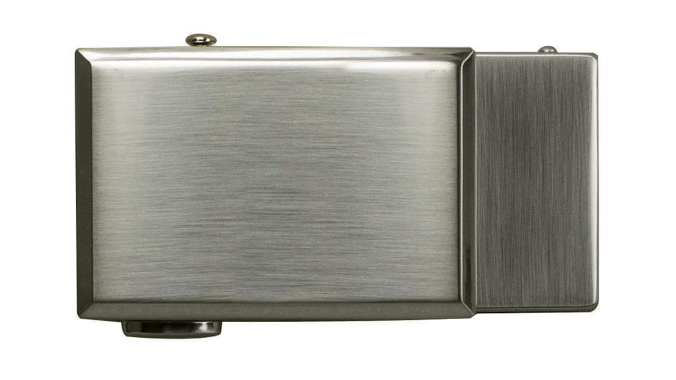 Nexbelt Classic Shield Beveled Buckle, Nickel, BCE4485