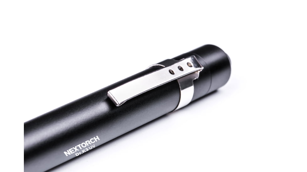 Nextorch Dr. K3 UV Medical Penlight, 365nm UV, Black, DR. K3 UV