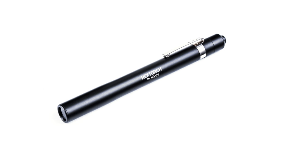 Nextorch Dr. K3 UV Medical Penlight, 365nm UV, Black, DR. K3 UV