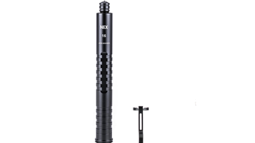 Nextorch N16 Walker Aluminum Baton, Black, 16in, BT10007