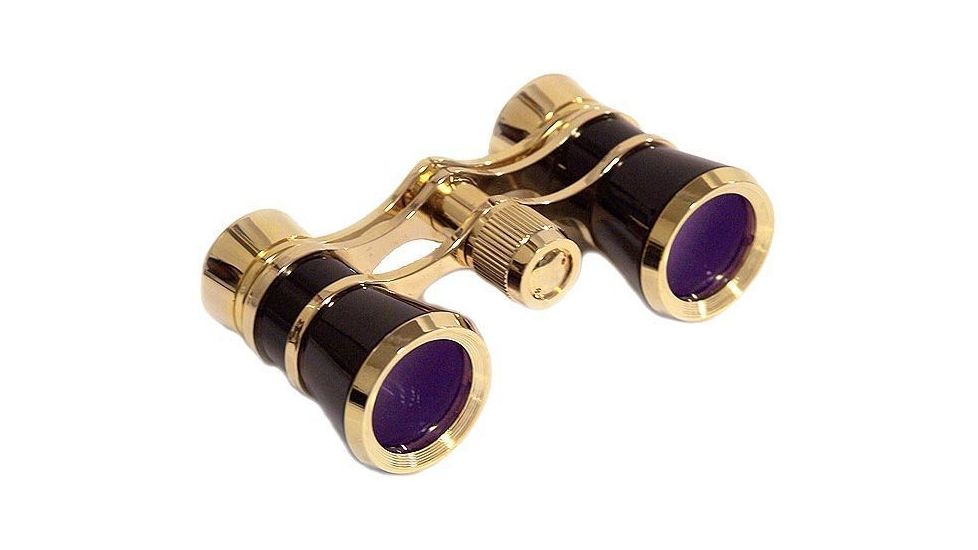 LaScala Optics AIDA Binoculars 3X25 Central Focusing Opera Glasses