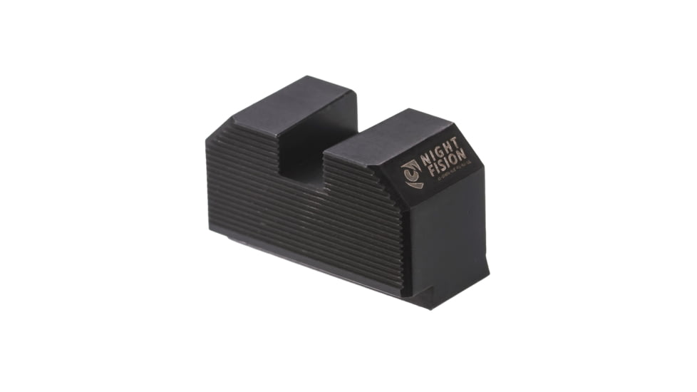 Night Fision Blacked Out Stealth Sight, Glock MOS 17/19/45, Black, GLK-001-330-353-ZXZX