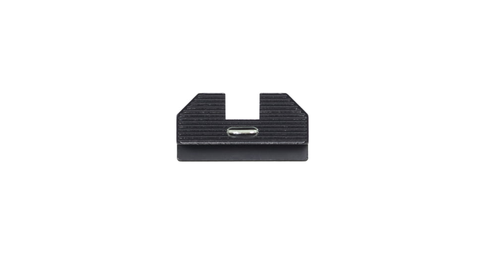 Night Fision Costa Ludus Night Sight Set, Glock 17/19/34, Orange Front, Black, GLK-001-010-OGXG