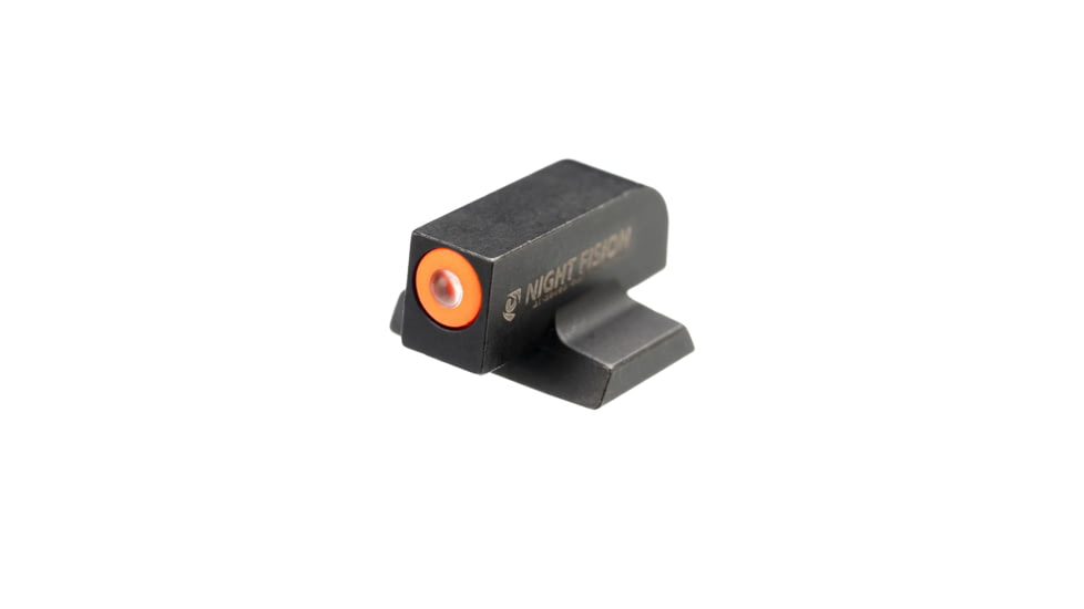 Night Fision Night Sight Set for Canik Mete SF and TP9 Pistols w/ Orange Front Ring, Black, One Size, CNK-029-003-OGZG