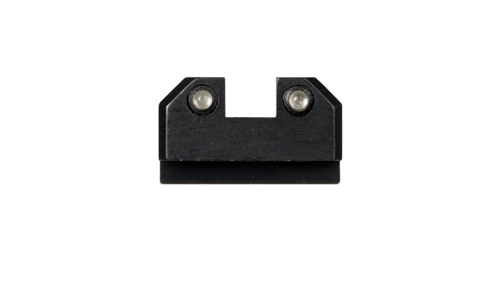 Night Fision Night Sight Set for Canik Mete SF and TP9 Pistols w/ White Front Ring, Black, One Size, CNK-029-003-WGZG