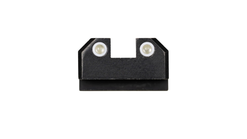 Night Fision Night Sight Set for Canik Mete SF and TP9 Pistols w/ White Front, White Rear Rings, Black, One Size, CNK-029-003-WGWG
